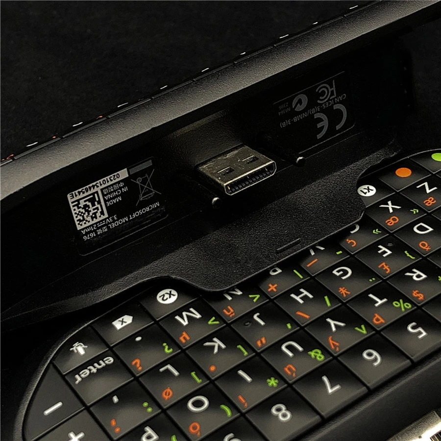 

KeyPad For Xbox One X / S / for Xbox One / Win10 Keyboard Black Wireless Chatpad