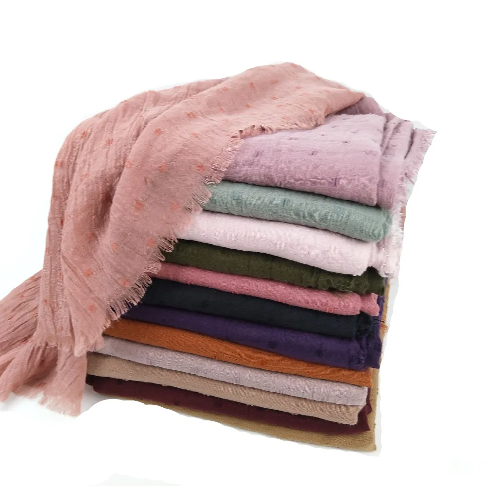 N8 высококачественный гладкокрашеный вискозный шарф хиджаб шаль Дамская повязка на голову длинная шаль 10 шт/1 лот можно выбрать цвета