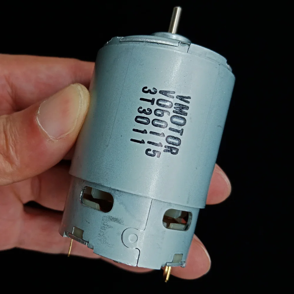 550 двигатель постоянного тока DC12V Высокая мощность высокоскоростной двигатель DIY модель автомобиля постоянный магнит powerfull машина