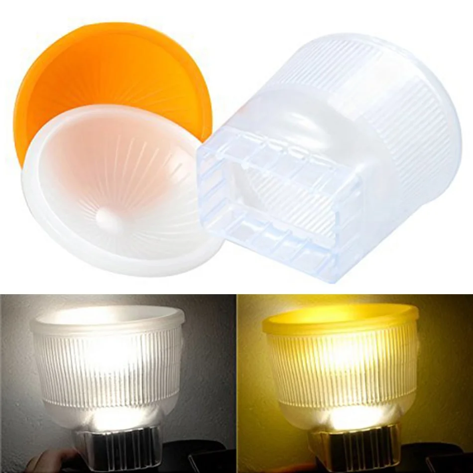 JYC Professional Lightsphere Lambency Flash Diffuser Flashbounce for Canon 550EX 580EX 580EX II For Sony F58