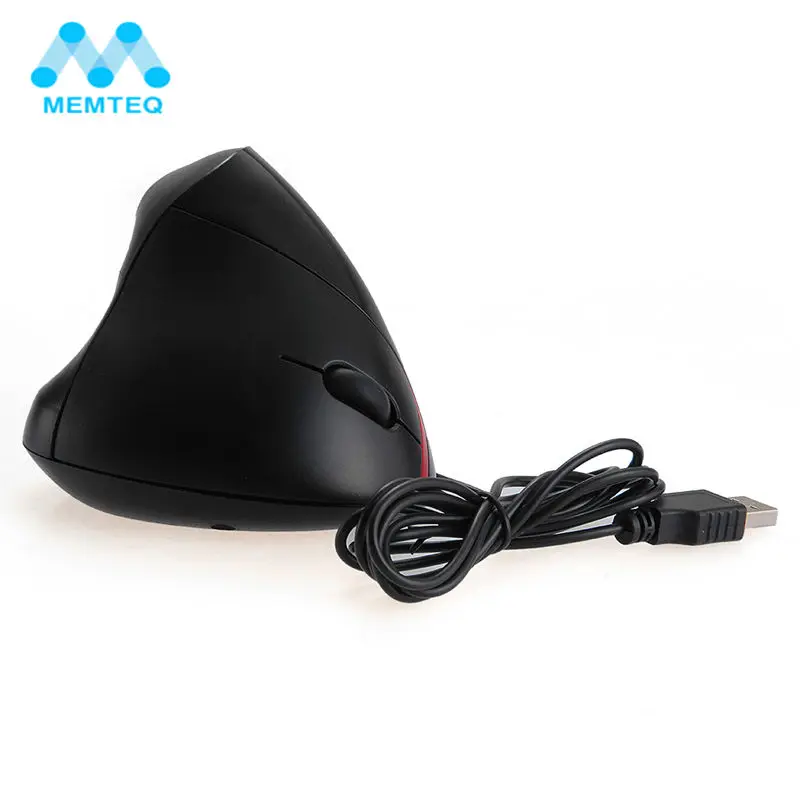 MEMTEQ проводная мышь 1000 точек/дюйм игровая USB эргономичная Вертикальная оптическая