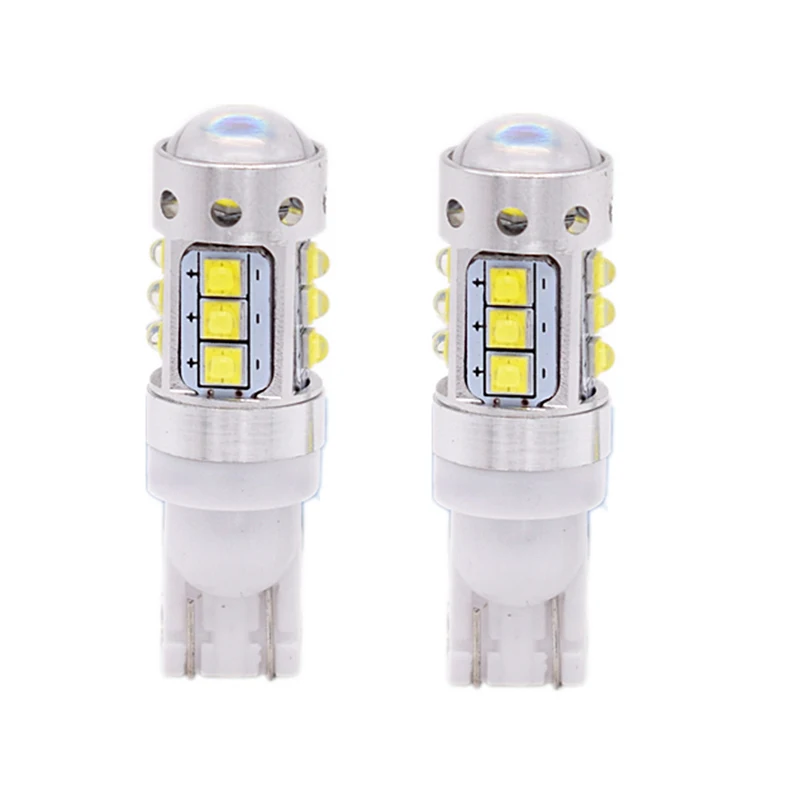 2x высокое Мощность T10 194 168 W5W 80W XBD чип светодиодный лампы DRL для хвостовой части