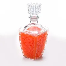 1 шт., новинка,, 250 мл, 500 мл, 850 мл, высокое качество, стекло для виски, ликера, вина, графин для напитков, бутылка для вина JR 1081