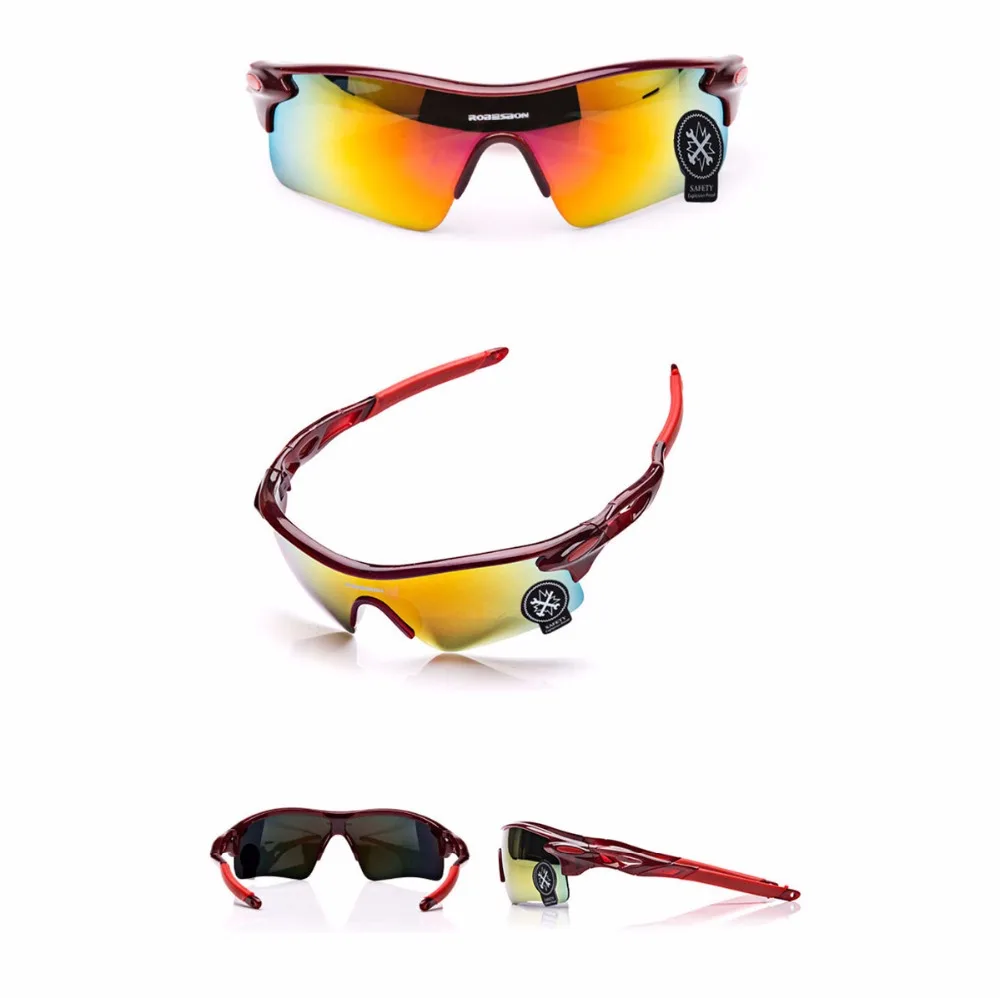 ROBESBON солнцезащитные очки для велоспорта UV400, уличные спортивные велосипедные очки, велосипедные солнцезащитные очки, унисекс, ветрозащитные очки