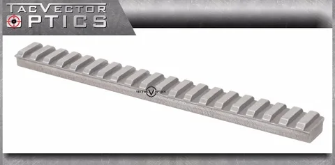 Ótico do Vetor Base de Montagem em Branco sem Acabamento Sistema Tático Polegada Aço Longo Plano Escopo 21mm Picatinny Trilho Acessórios Arma 20cm 8