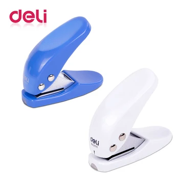 Deli 1 Pcs Single Hole Craft Paper Punch 12mm Deep Mini Card Paper Cute Paper Punch Hole Paper For School Fashion Punchs deli 0102 color random delivery paper punch metal practical design manual school office double hole 12mm deep paper punch