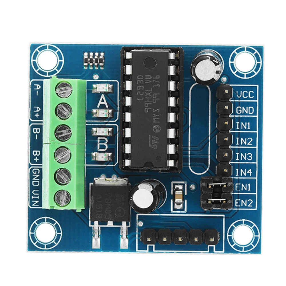 Mini 4 канала Двигатель Drive Shield Плата расширения L293D модуль высокой Напряжение