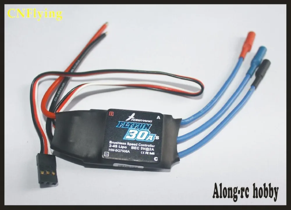 

Free ship high quality hobbywing new flyfun 30A brushless ESC-for RC airplane model/hobby plane/ spare part