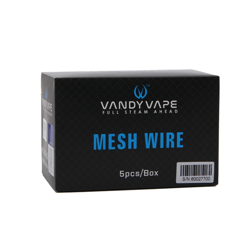 Оригинальный Vandy Vape Mesh провод KA1 80 mesh/Ni80 100 mesh/SS316L 150 200mesh Coil 5 футов для электронной