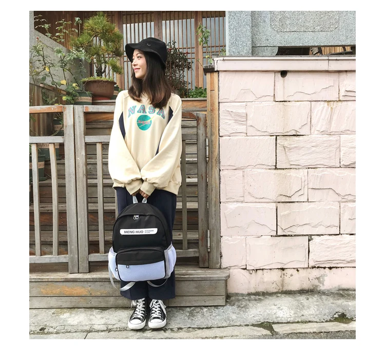 Menghuo Backpack Women School Bag for Teenage Girls Waterproof Nylon Mochila Feminina Mujer Female Book Bag Travel Bag Sac A Dos_17