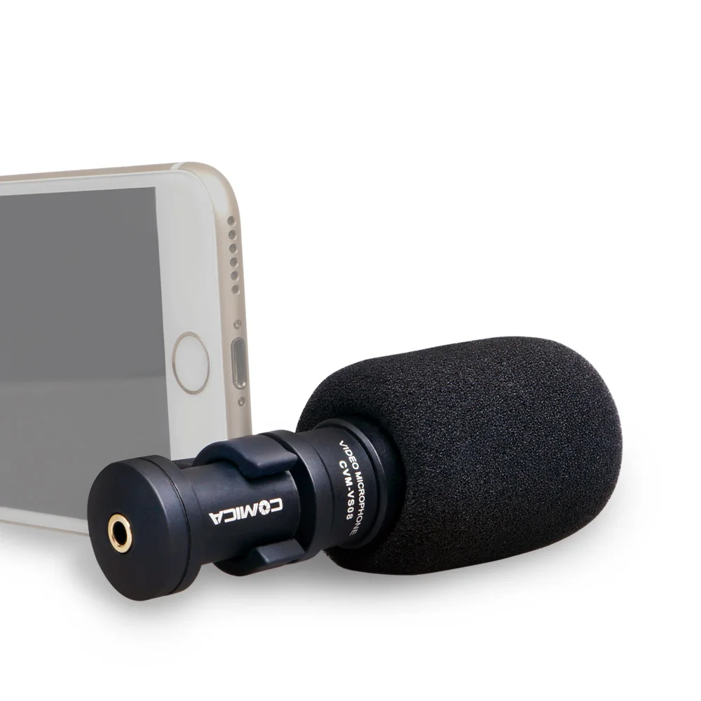 Professional Comica Mini Cardioid Directional Condenser Shotgun Super Anti-interferenc Video Microphone for Smartphone Iphone Professional Comica Mini Cardioid Directional Condenser Shotgun Super Anti-interferenc Video Microphone for Smartphone Iphone