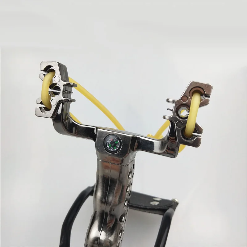 Livre ao ar ou ao ar Poderosa Slingshot Caça Pesca Set Pro Peixe Seta Tiro Catapult Lançador Livre Caça Pesca Precisos 6 Cheap Ferram. atividade ar livre