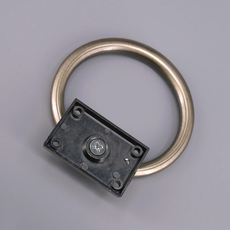 1 قطع خمر حلقة مقرعة الباب كرسي المقابض أثاث درج قطرة الدائري سحب مقبض البرونزية لهجة حلقة سحب