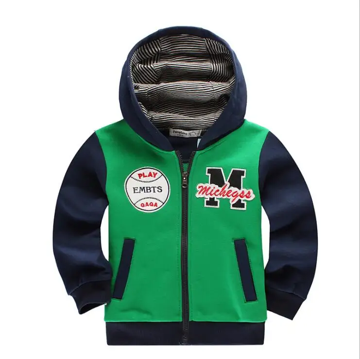 

2018 winter sports boys clothing children's coats cute animal design zipper hooded jacket boys outwear sweatshirts kids clothes