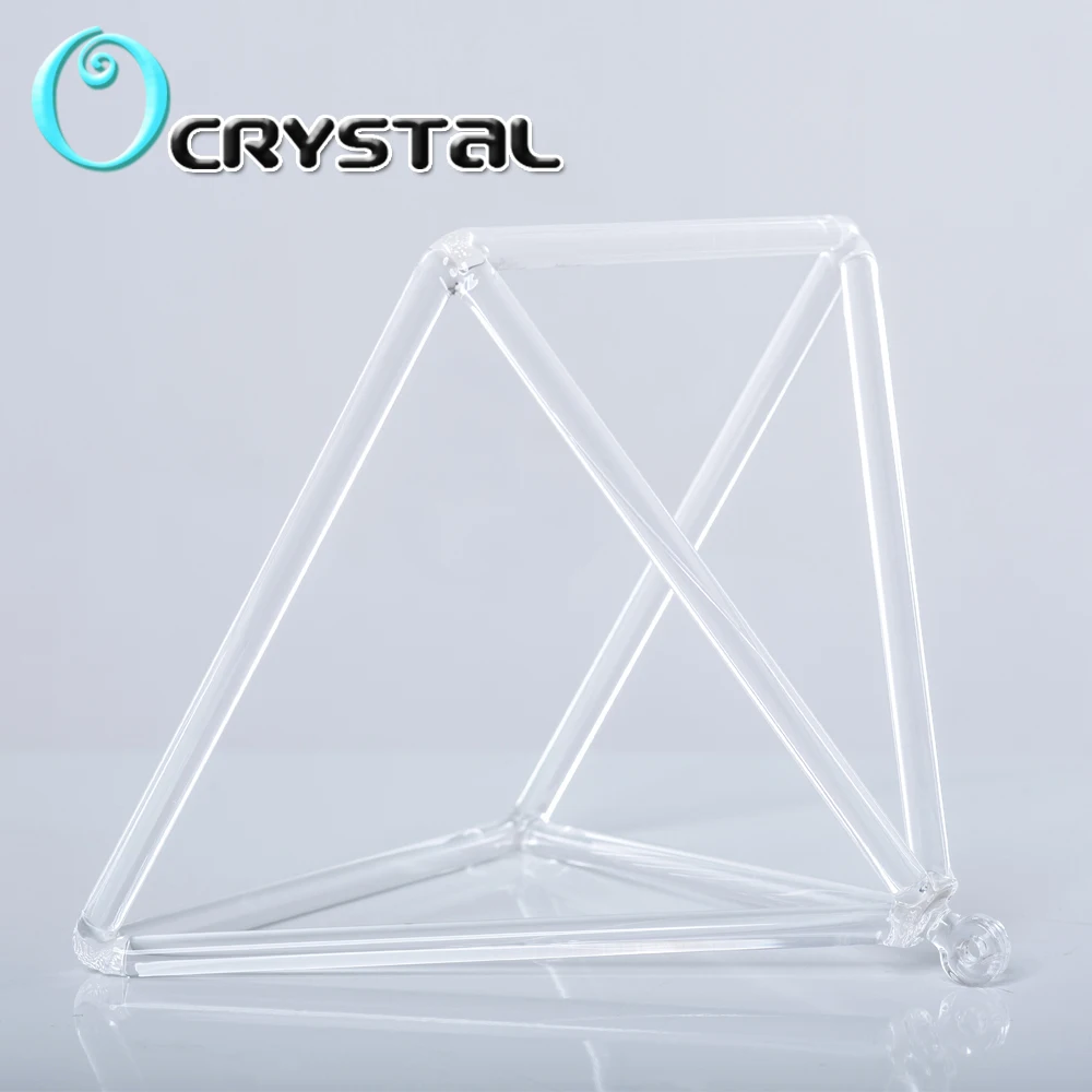 4 дюйм(ов) кристалл поющая пирамида для исцеления звука