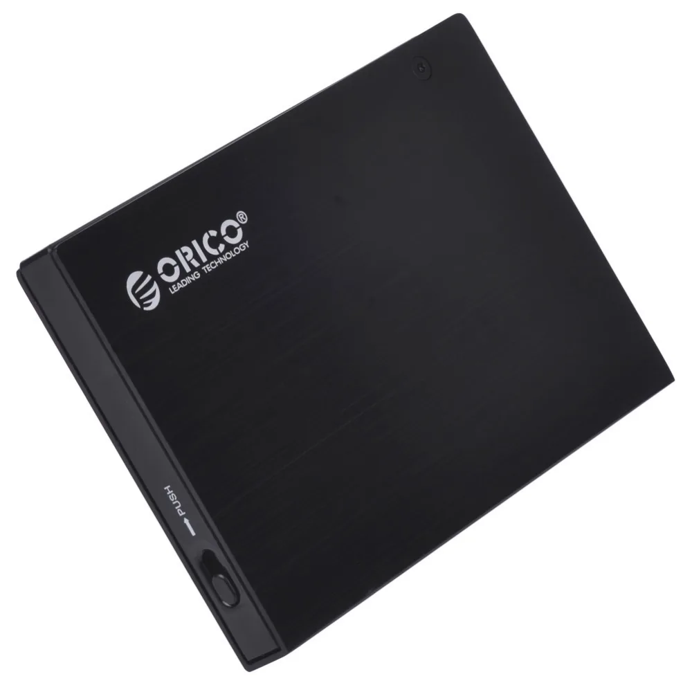ORICO 25AU3 BK 2 5 &quotвнешний USB3.0 алюминиевый корпус HDD для жесткого диска с защитный