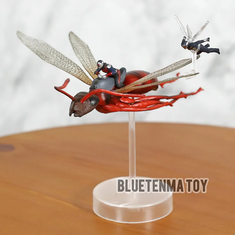 

Ant Man and the Wasp Ant-Man on Flying Ant & The Wasp Miniature Collectibles PVC Action Figure Collection Model Toys
