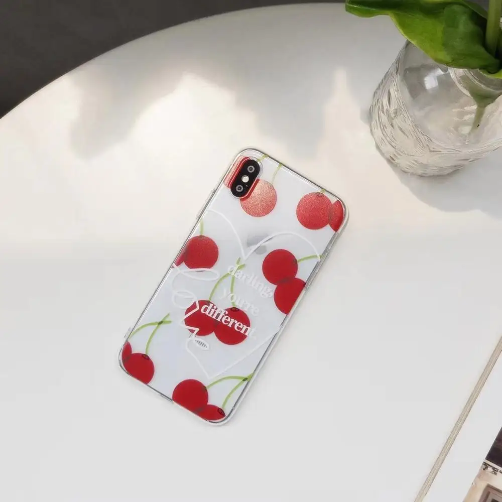 Прозрачный чехол для iPhone X XS Max XR 8 7 6 6S Plus|Бамперы| |