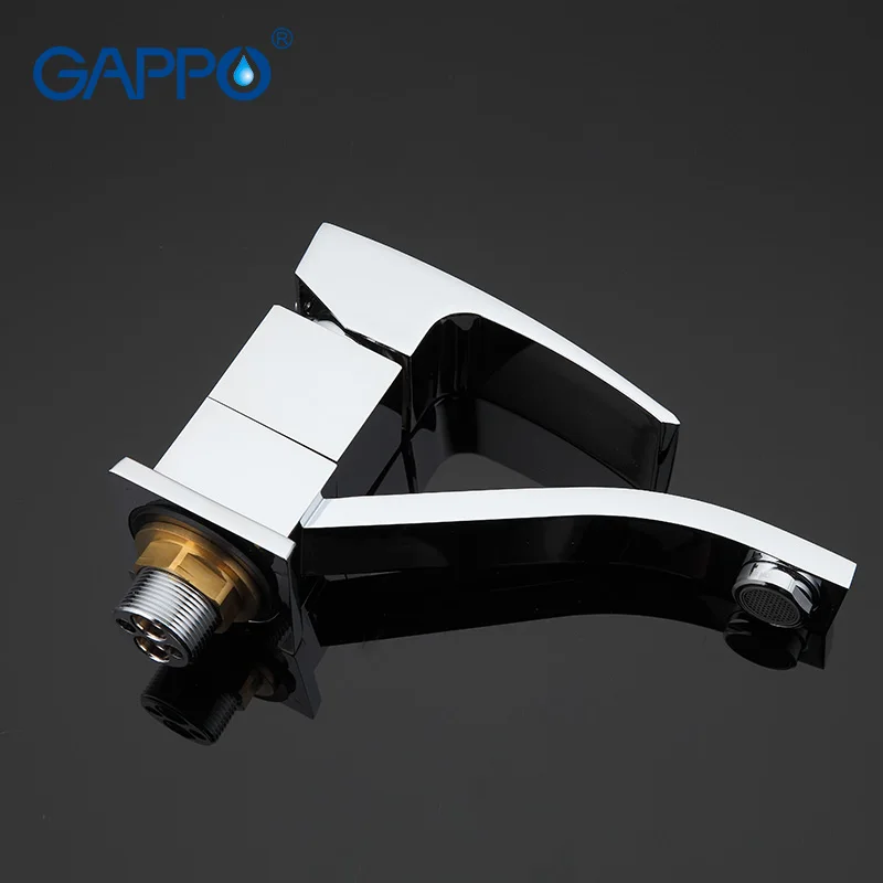 Günstige GAPPO wasser mischer waschbecken Wasserhahn tippen Basin waschbecken mischbatterie bad wasserhahn messing wasserhahn wasserfall wc becken mixer G4507