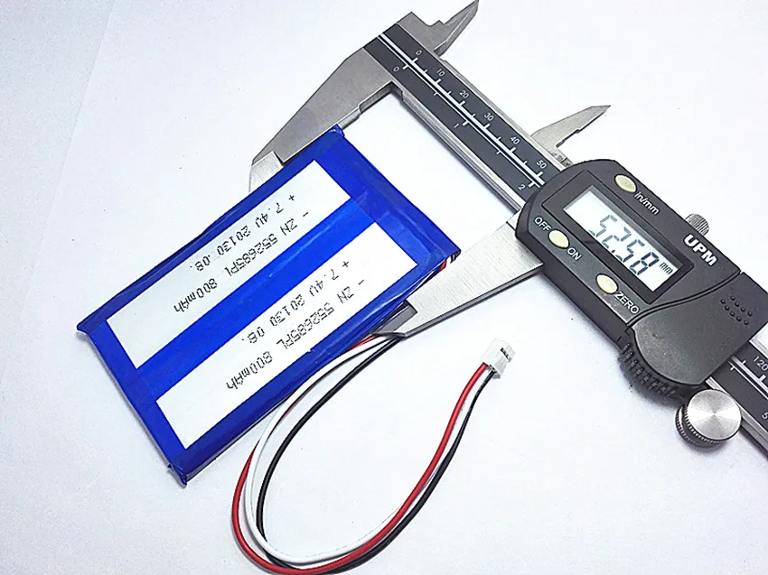 7 4 V 555285 полимерный EVD DVD портативный аккумуляторные панели использовать машину