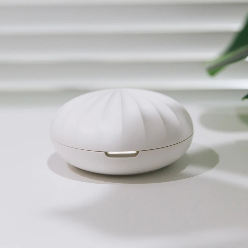 HOTXiaomiCooperationBrand3LifeLedLightUsbWaterlessAromatherapyDiffuserAromaEssentialOilDiffuserShellShape