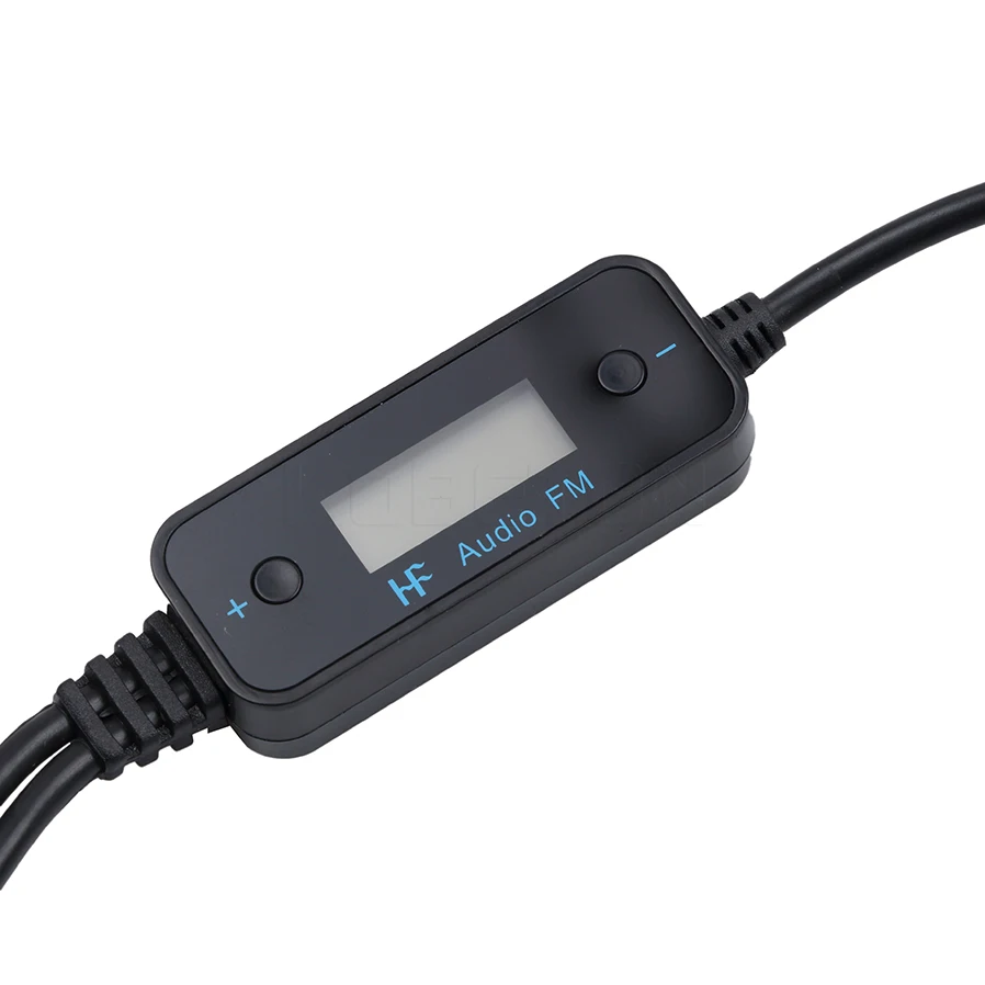 Kebidu универсальный автомобильный аудио музыкальный fm-передатчик с большим ЖК-экраном USB автомобильная зарядка линия для samsung Android телефон