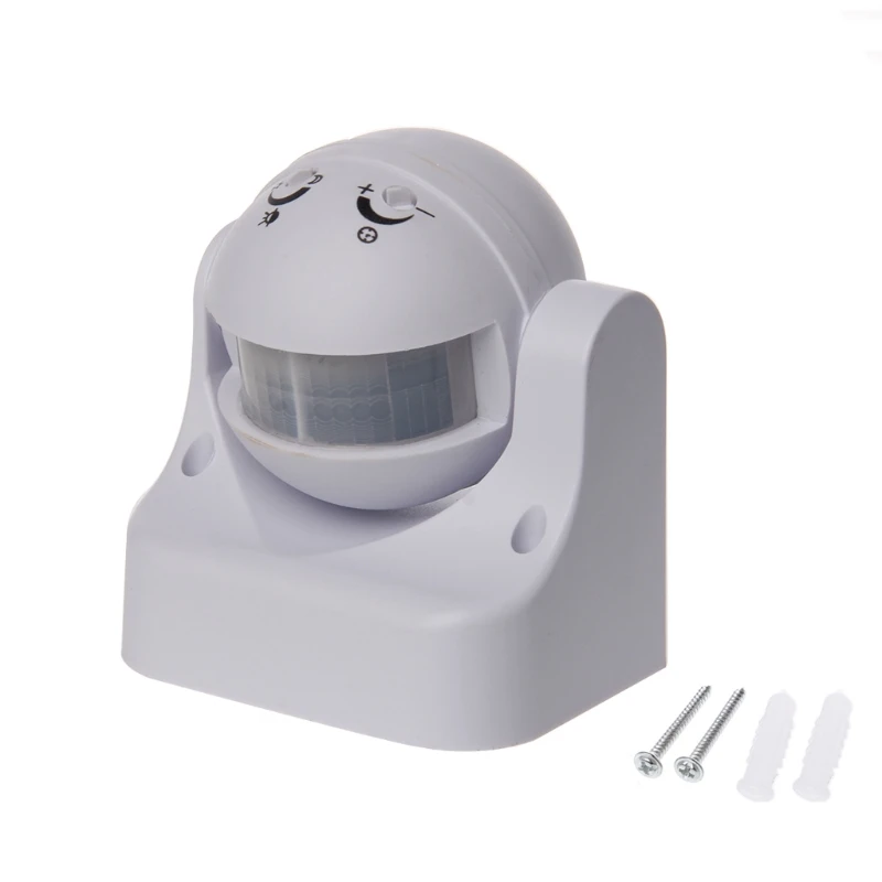 110 240V 180 Degree Outdoor IP44 Security PIR Infrared ...
