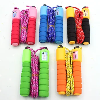 

Professional Electronic Jump Ropes With Counter Speed Counting Jump Skip Rope Skipping Wire Calories Adjustable Fitness Sports