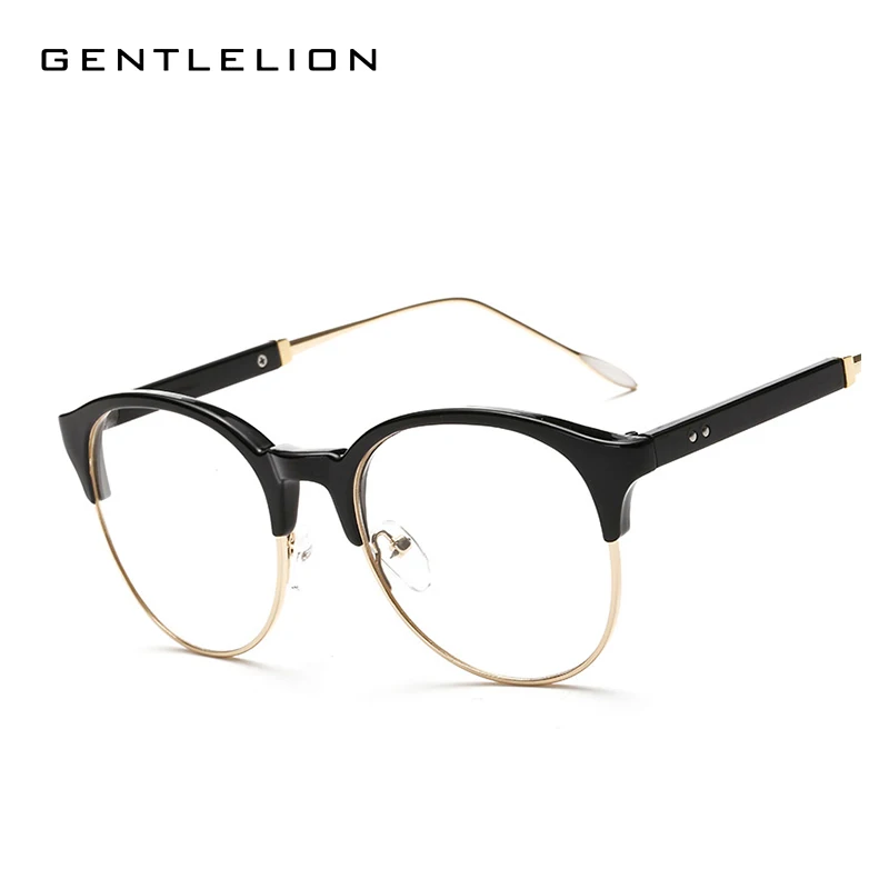 Fashion Women Brand Designer Half Frame Glasses Women Eyeglasses Frames