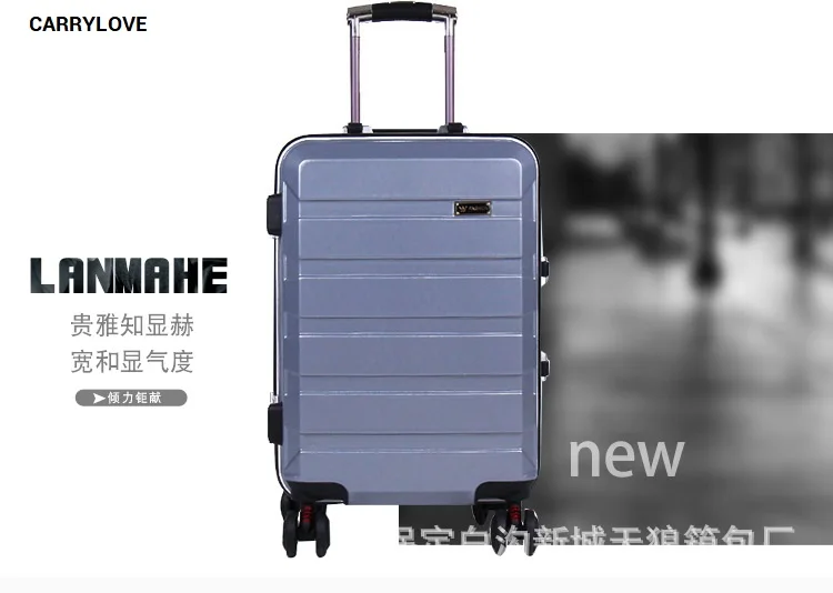 

CARRYLOVE business luggage series 20/22/24inch size High quality 2018 PC Rolling Luggage Spinner brand Travel Suitcase