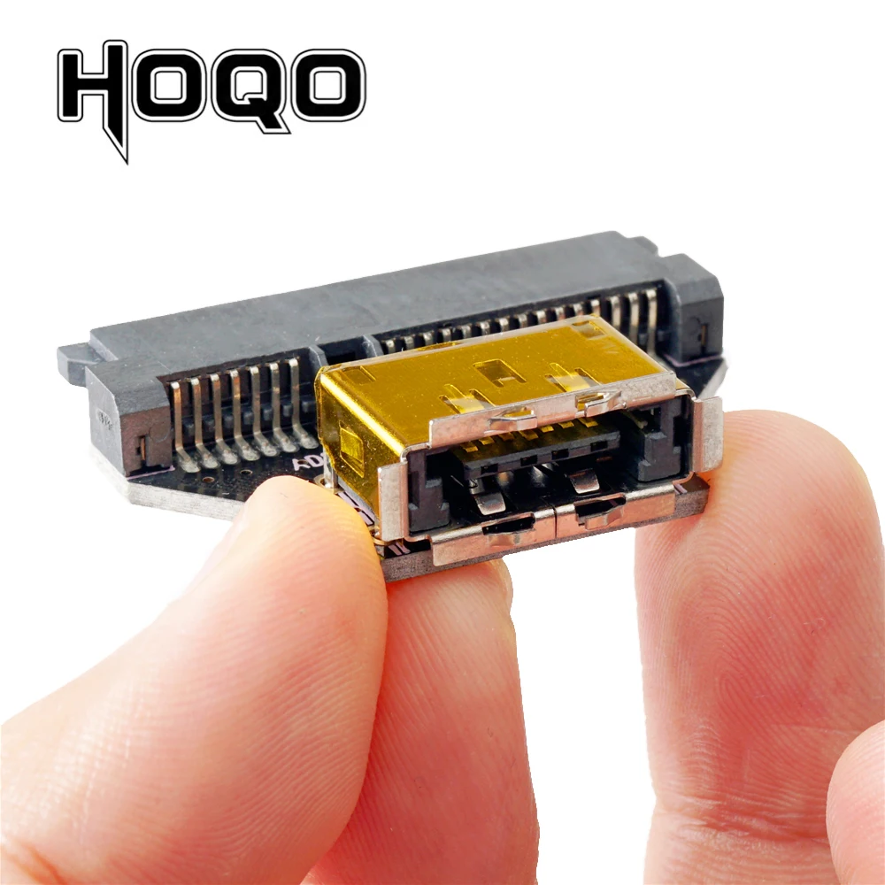 Daul Power eSATA (esata + usb)/esatap female to sata 15 7pin 22pin разъем переходник кабель для ПК HDD| |