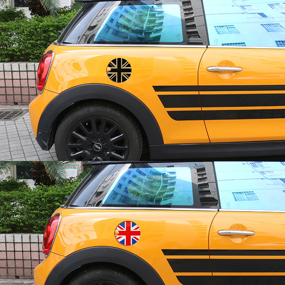 Крышка для газового топливного бака виниловая крышка наклейки украшение Mini Cooper S