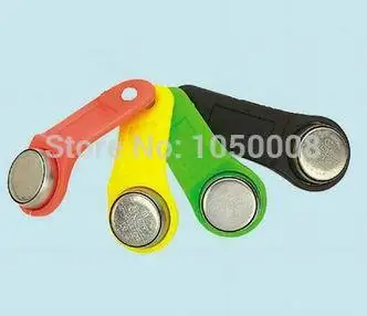 

5 pcs/lot DS1971-F5 TM card tm sauna lock card Dallas ibutton touch memory button with handle For guard tour system