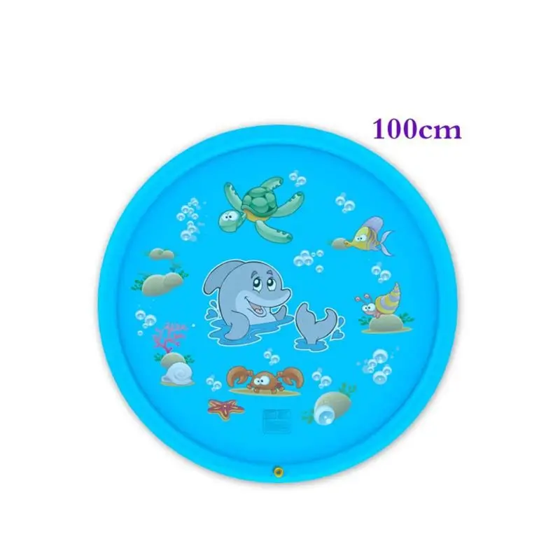 Sprinkle& Splash Play Mat Toy For Outdoor Swimming Beach Lawn Inflatable Sprinkler Pad Baby Children Kids - Цвет: 1