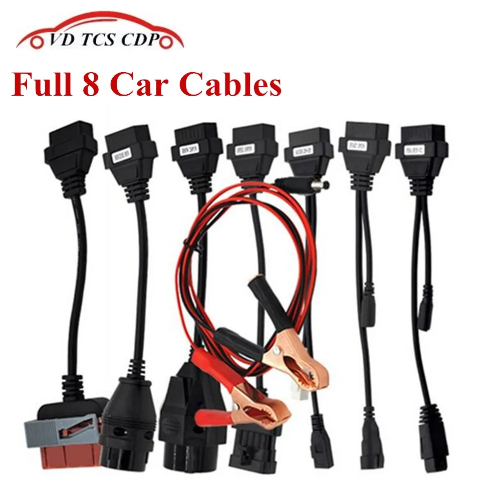 Prix pour Adaptateur Câbles Pour VD TCS CDP Pro OBD2 OBDII Voitures De Diagnostic Interface Outil ensemble Complet 8 Câbles De Voiture Pour VD TCS CDP câble Prix pour Adaptateur Câbles Pour VD TCS CDP Pro OBD2 OBDII Voitures De Diagnostic Interface Outil ensemble Complet 8 Câbles De Voiture Pour VD TCS CDP câble