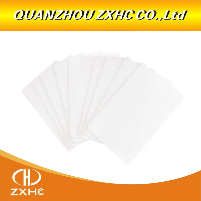(10 шт.) ISO 15693 I code Slix (Icode 2) RFID CR80 белая карточка из ПВХ|RFID бирки и карты| |
