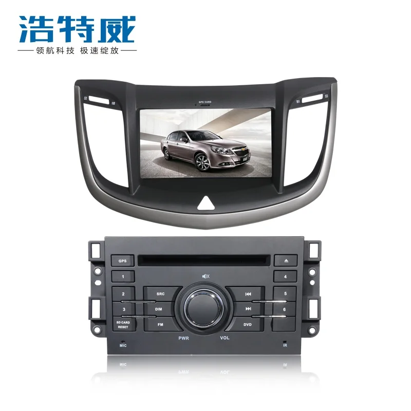 Clearance Free shipping 8" double din car dvd player for chevrolet aveo with bluetooth, gps ,steering wheel control 4