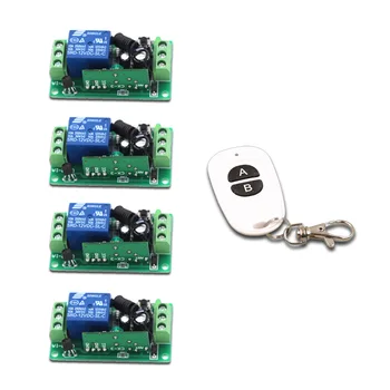 

DC9V 12V 24V Wireless Remote Control Switch 1 CH 1CH 10A Relay Receiver Transmitter RF ON/OFF 315Mhz/433Mhz
