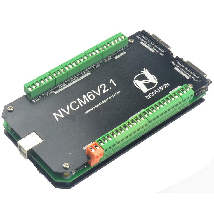 6 осей NVCM Mach3 USB порт 125 кГц шаговый двигатель контрольная карта ЧПУ контрольный Лер