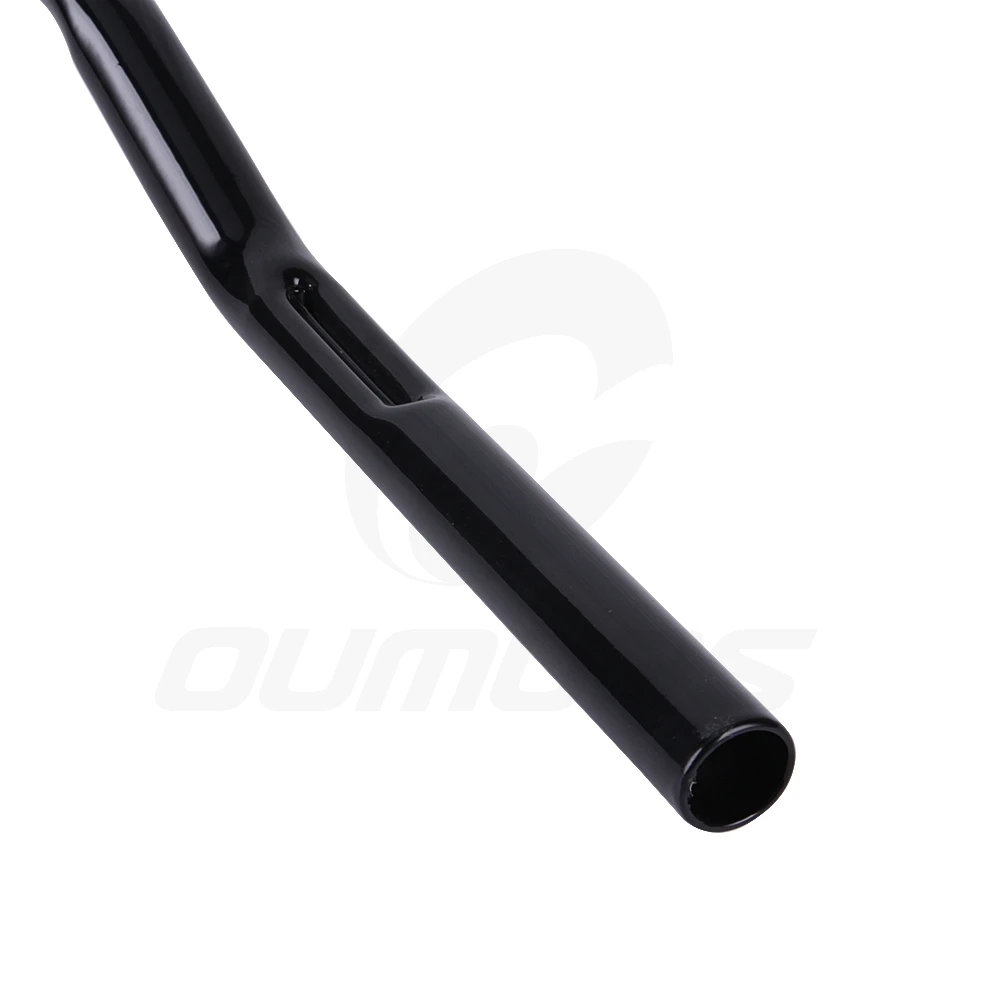 OUMURS руль мотоцикла " 25 мм рукоятка черный хром для Harley Sportster XL883 1200 Yamaha Kawasaki Suzuki Ducati