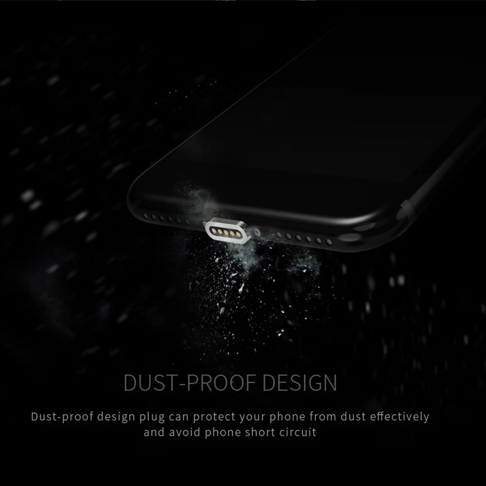 Кабель Micro USB WSKEN Lite1 магнитный кабель для быстрой зарядки Магнитный зарядный iPhone