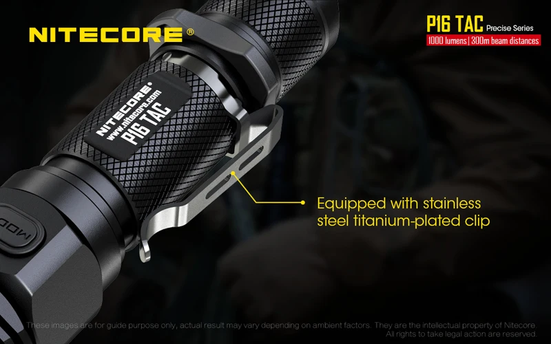NITECORE P16TAC High intensity tactical flashlight (18)