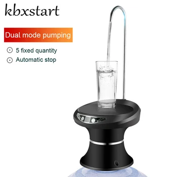 Kbxstart Automatic Electric Portable Water Pump Dispenser Gallon Drink Bottle Switch Mini Dispensador De Agua Fria Embotellada automatic electric beverage dispenser drink separator