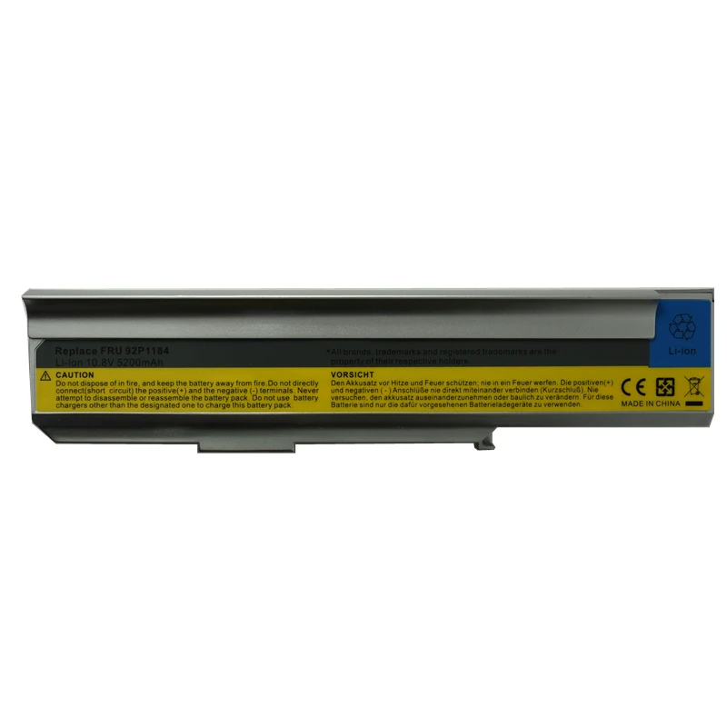 laptop battery for LENOVO/IBM  FRU 92P1186,3000 N200 C200 N100 