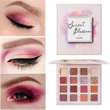 

16 Color Matte Shimmer Eye Shadow Waterproof Smudge-Proof Lasting Eyeshadow Powder