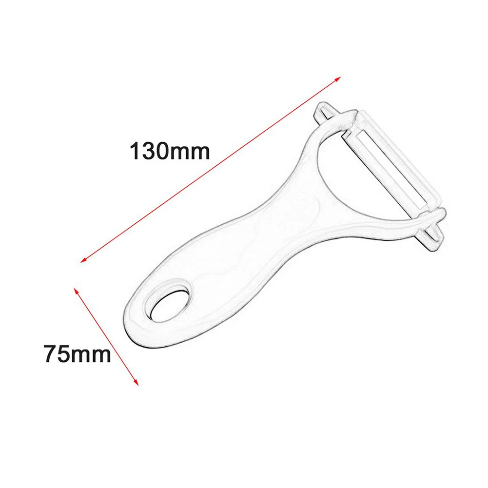 1 шт., Овощечистка для фруктов, кухонный керамический инструмент для очистки яблок, зестер, разные цвета, Овощечистка для фруктов в четырех цветах