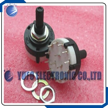 

Free Shipping One Lot 2p,3 pole 12 positions PCB Rotary switch NEW,3P12T