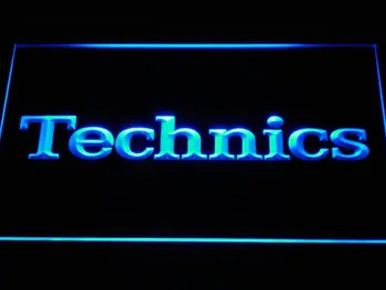 

k149 Technics Turntables DJ Music NEW LED Neon Sign with On/Off Switch 20+ Colors 5 Sizes to choose