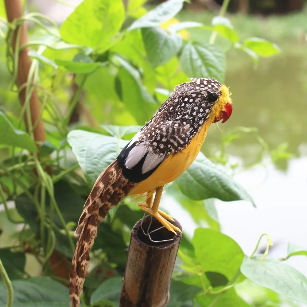 Artificial Birds Home Cage Decoration Phtogragh Props Arificial Birds