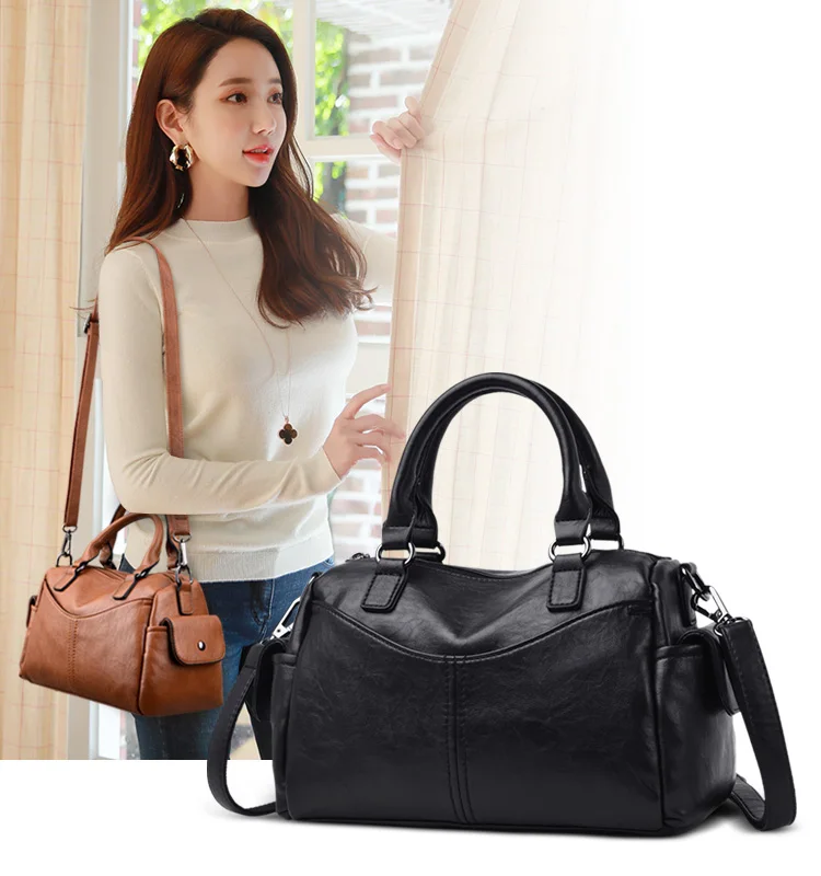 

YILIAN2019 new fashion handbag multifunctional single shoulder slant span women's bag large capacity women's bag zw7410